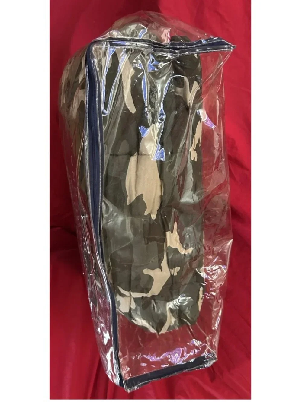 NEW~FULL/QUEEN sz Comforter~Tommy Hilfiger garrison green camo camouflage~Cotton